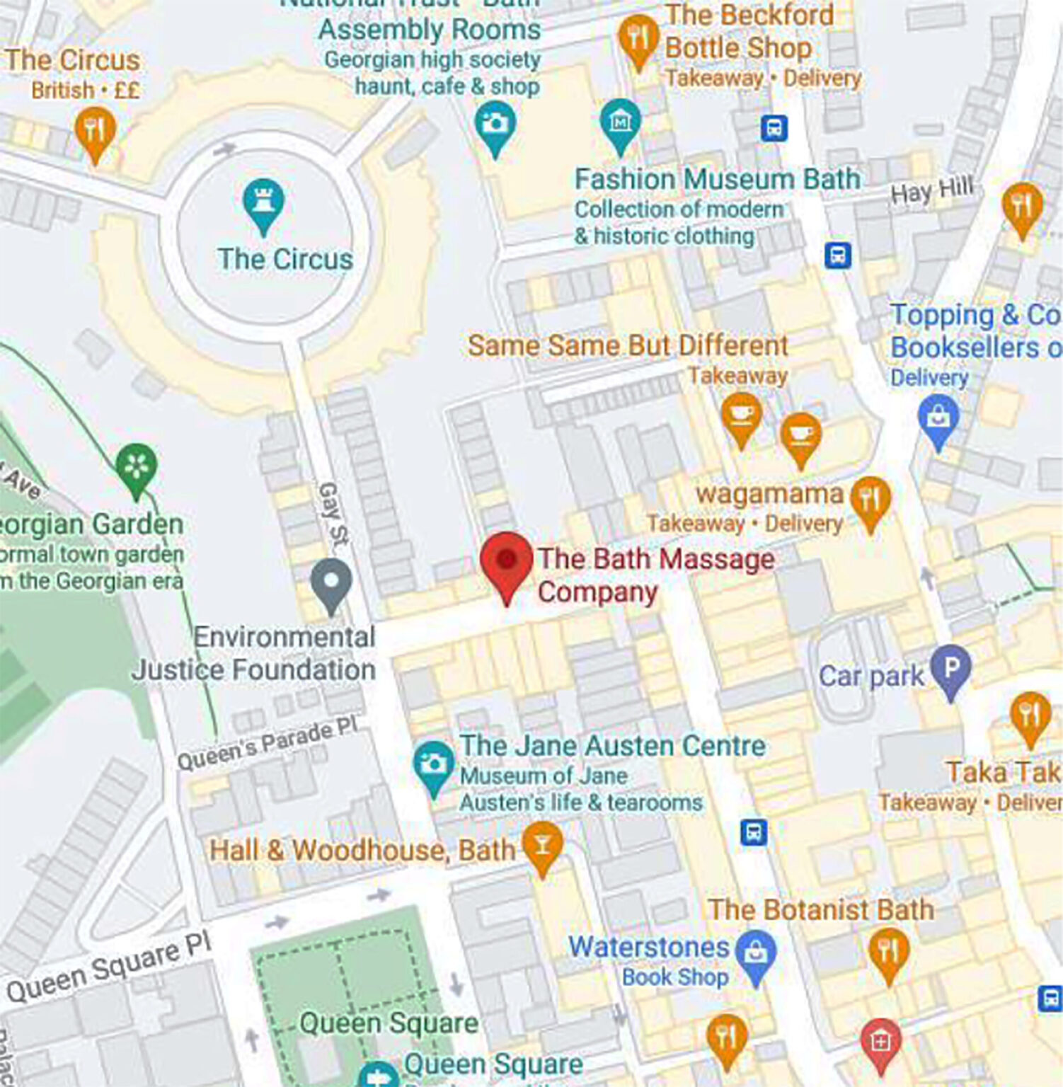 The Bath Massage Company Provides Massage Services In Bath & Bristol